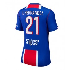 Paris Saint-Germain Lucas Hernandez #21 Hemmatröja Dam 2026-27 Korta ärmar